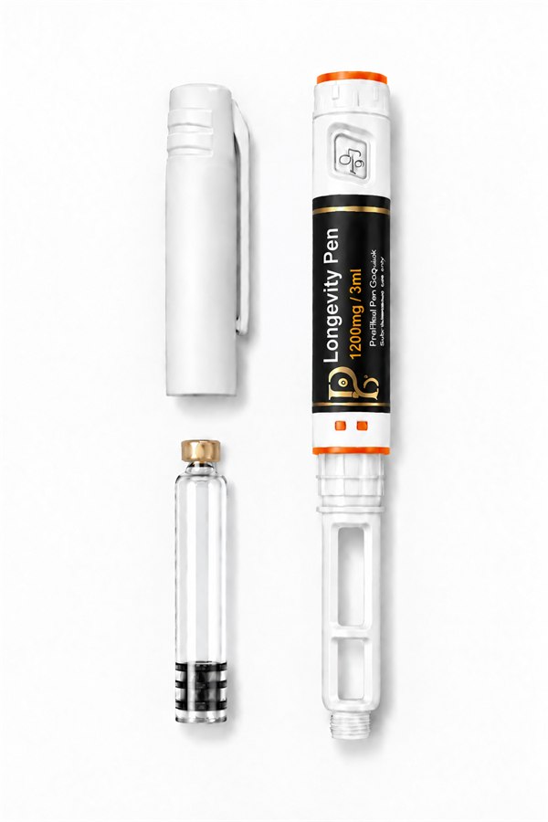 Longevity Pen: glutation, NAD+ și resveratrol